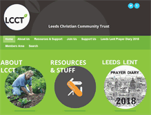 Tablet Screenshot of lcct.org.uk